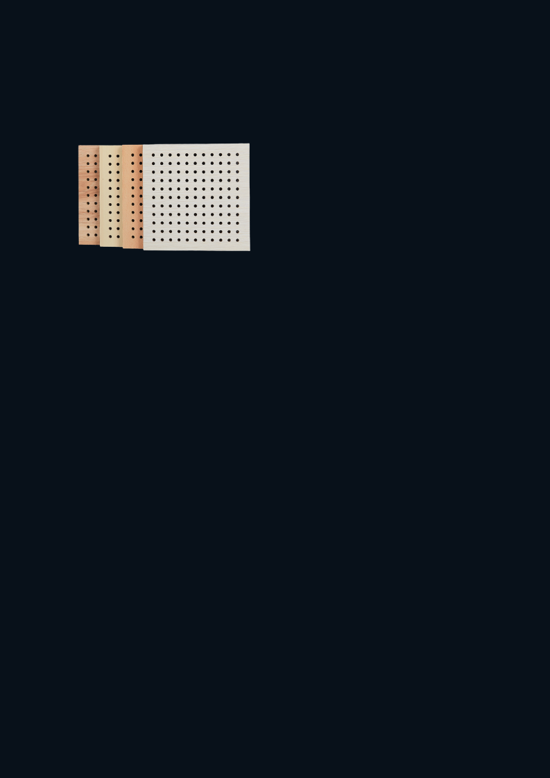 Perforated Acoustic Wooden Panels 3
